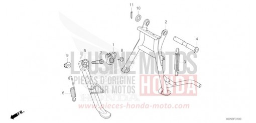 STAND CBF125MER de 2024