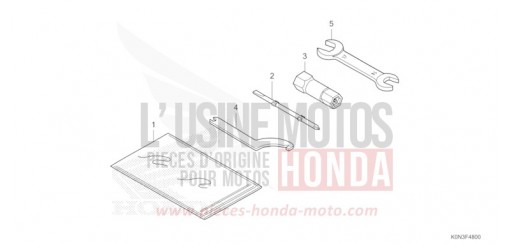 TOOL CBF125MER de 2024