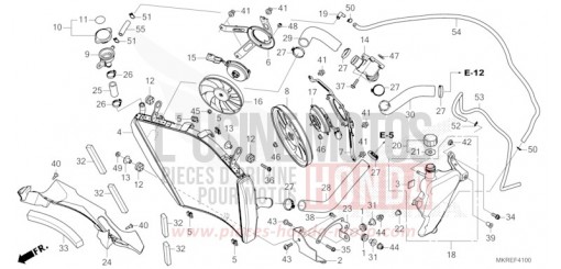 RADIATORE CBR1000SPR di 2024