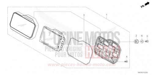CONTACHILOMETRI CBR1000SPR di 2024