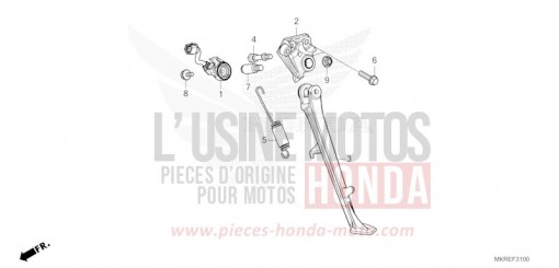 STAND CBR1000SPR de 2024