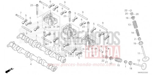 CAMSHAFT/VALVE CBR1000STR de 2024