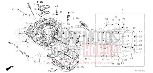 CRANKCASE CBR1000STR de 2024