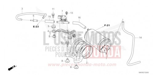 CANISTER CBR1000STR de 2024