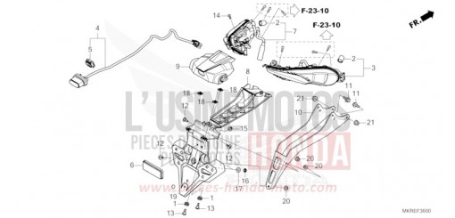 TAILLIGHT CBR1000STR de 2024