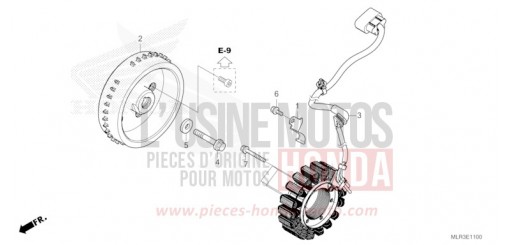 GENERATORE CBR500RAR di 2024