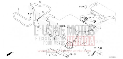 CANISTER CBR600R3R de 2024