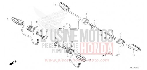 FRECCIA CBR600R3R di 2024
