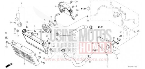 RADIATOR CMX500AR de 2024