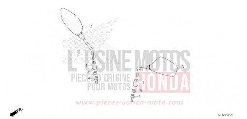 MIRROR CRF1100A4R de 2024