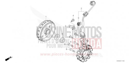 GENERATOR CRF250RR de 2024