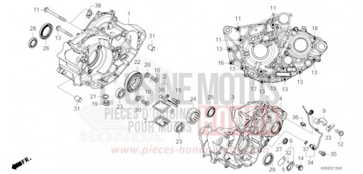 CRANKCASE CRF250RR de 2024