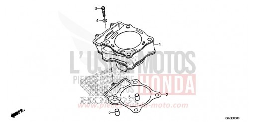 CILINDRO CRF250RXK di 2019