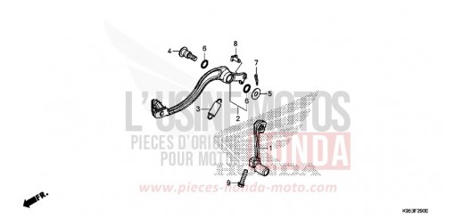 PEDALE CRF250RXK di 2019