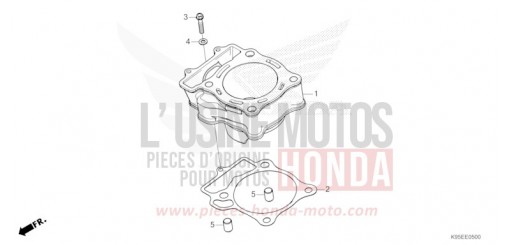 CILINDRO CRF250RXP di 2023
