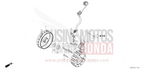 GENERATOR CRF450RR de 2024