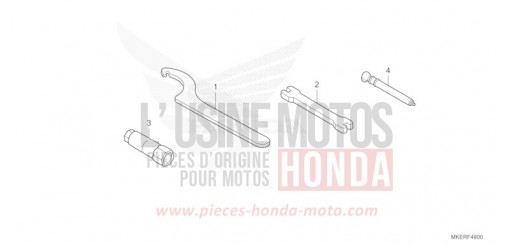 ATTREZZI CRF450RR di 2024