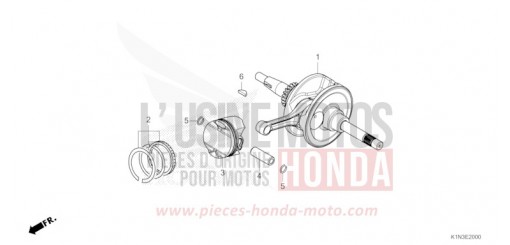 CRANKSHAFT/PISTON FSH125R de 2024