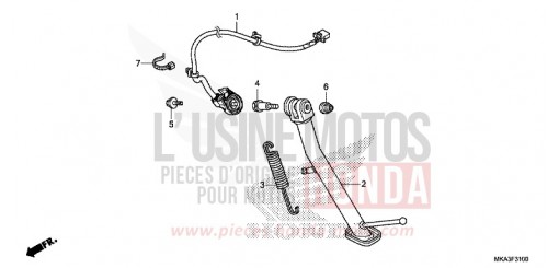 STAND NC750XDJ de 2018
