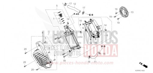 RADIATOR SH125ADR de 2024