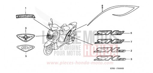 MARK/STRIPE SH1501 de 2001