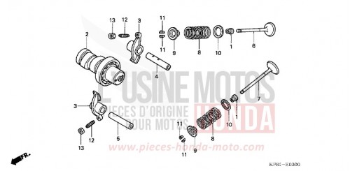 CAMSHAFT/VALVE SH1504 de 2004