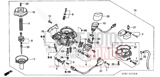CARBURETOR SH1504 de 2004