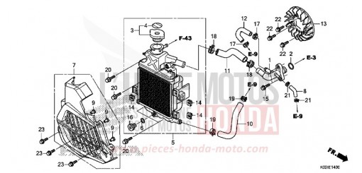 RADIATOR SH150G de 2016