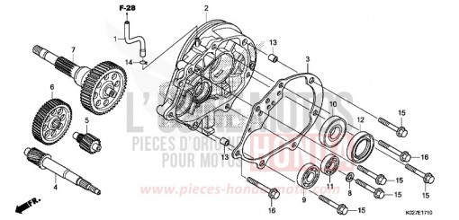 TRANSMISSION SH150ADSE de 2014