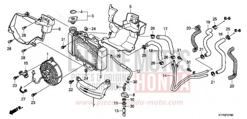 RADIATOR SH150B de 2011