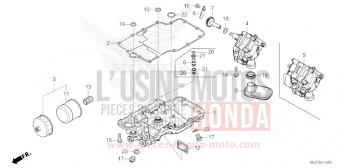 CRANKCASE NT1100DR____________ de 2024
