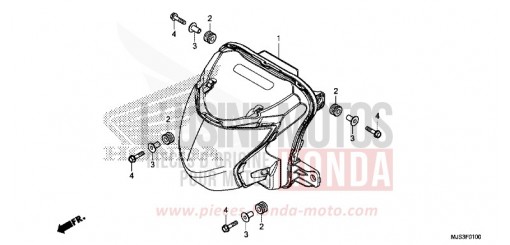 HEADLIGHT NC750JH de 2017