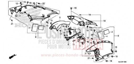 SHELTER NC750JH de 2017
