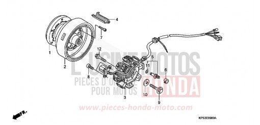 GENERATOR CRF230F8 de 2008