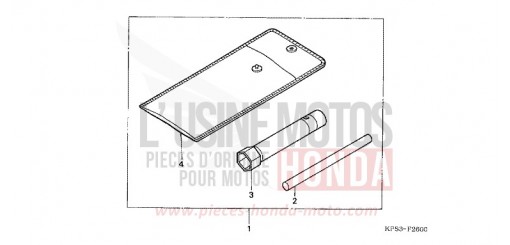 TOOLS CRF230F9 de 2009