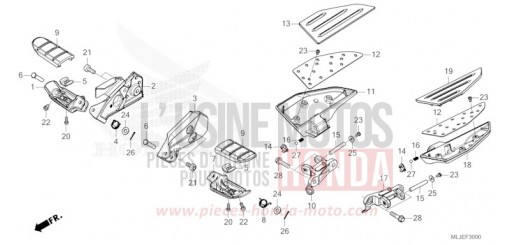 PEDANA GL1800BDR di 2024