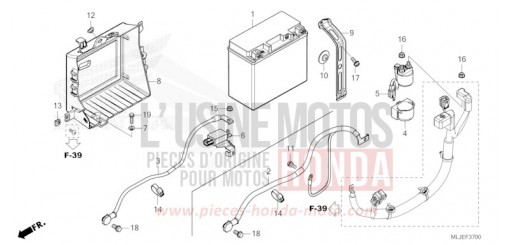 BATTERY GL1800BDR de 2024