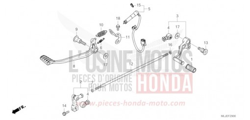 PEDAL GL1800DAR de 2024