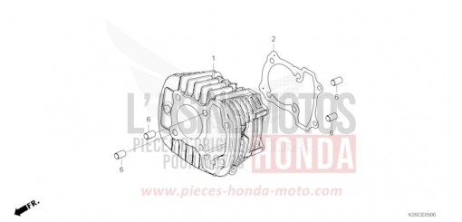 CYLINDER MSX125AR de 2024