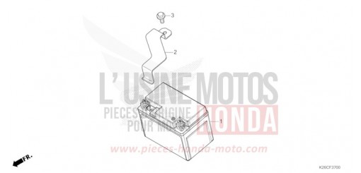 BATTERIA MSX125AR di 2024