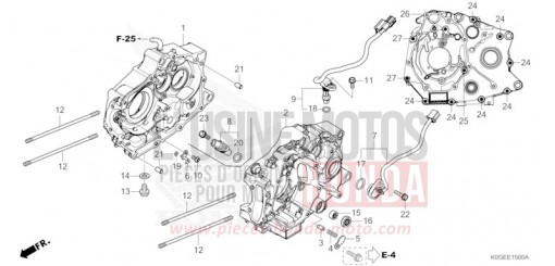 CRANKCASE C125AN de 2022