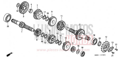 TRANSMISSION CA125X de 1999