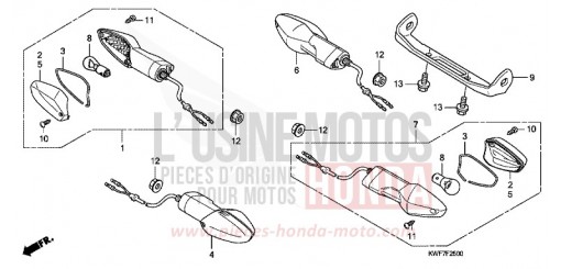 FRECCIA CBF125MB di 2011