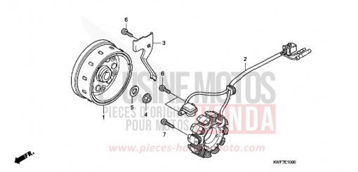 GENERATOR CBF125MD de 2013