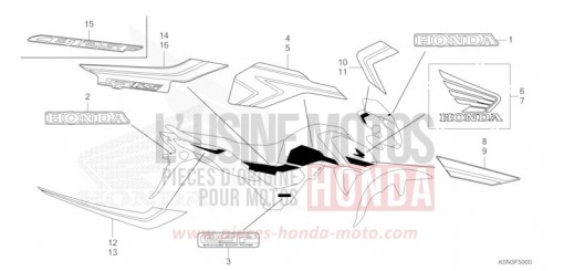 MARK CBF125MER de 2024