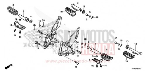STEP CBR125RSF de 2015