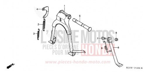 STAND CG125M1 de 2001