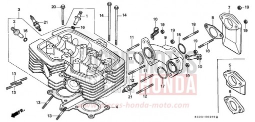 TESTATA CM125CP di 1993