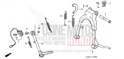 STAND CM125CX de 1999