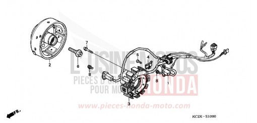 GENERATOR CM125CX de 1999